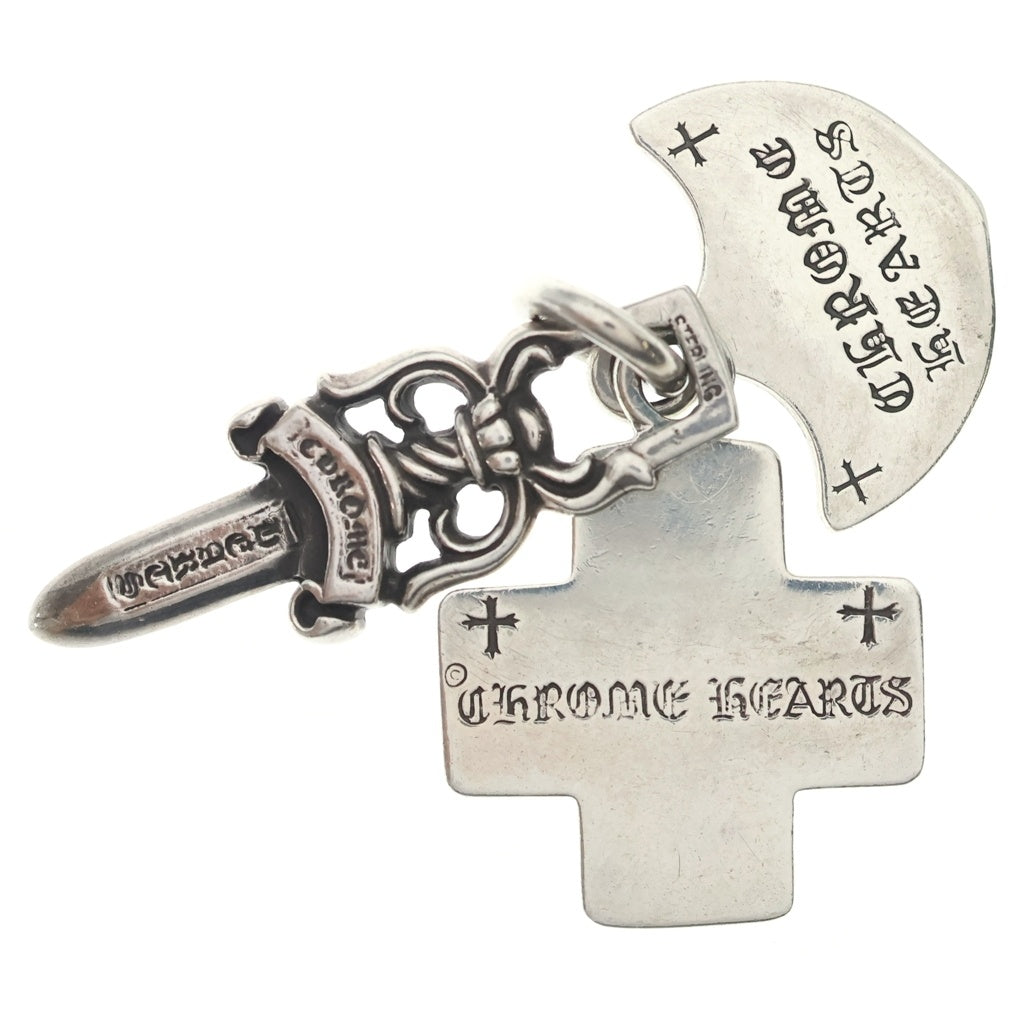 CHROME HEARTS(クロムハーツ) 3TRINKETS 3トリンケッツ ペンダントトップ シルバー BCA202