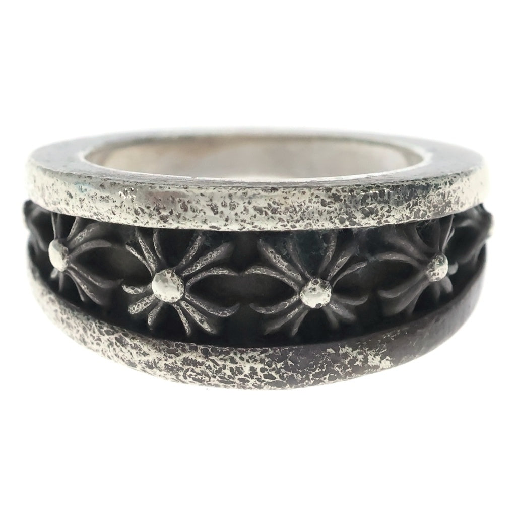 CHROME HEARTS(クロムハーツ) NARROW V CH PLS ナローVバンド CHプラスリング シルバー BCA399