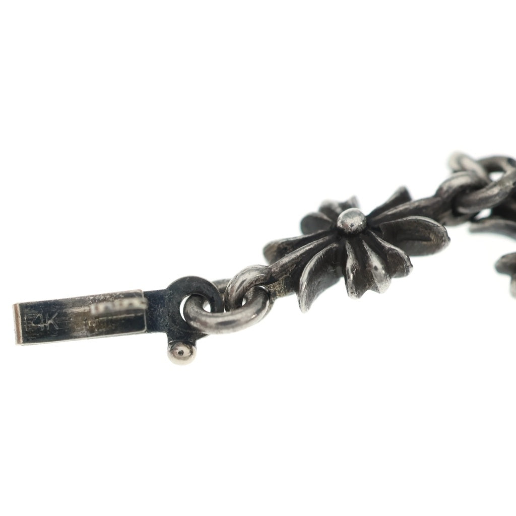 CHROME HEARTS(クロムハーツ) TNY E CH PLS タイニーE CHプラスブレスレット シルバー BCA187