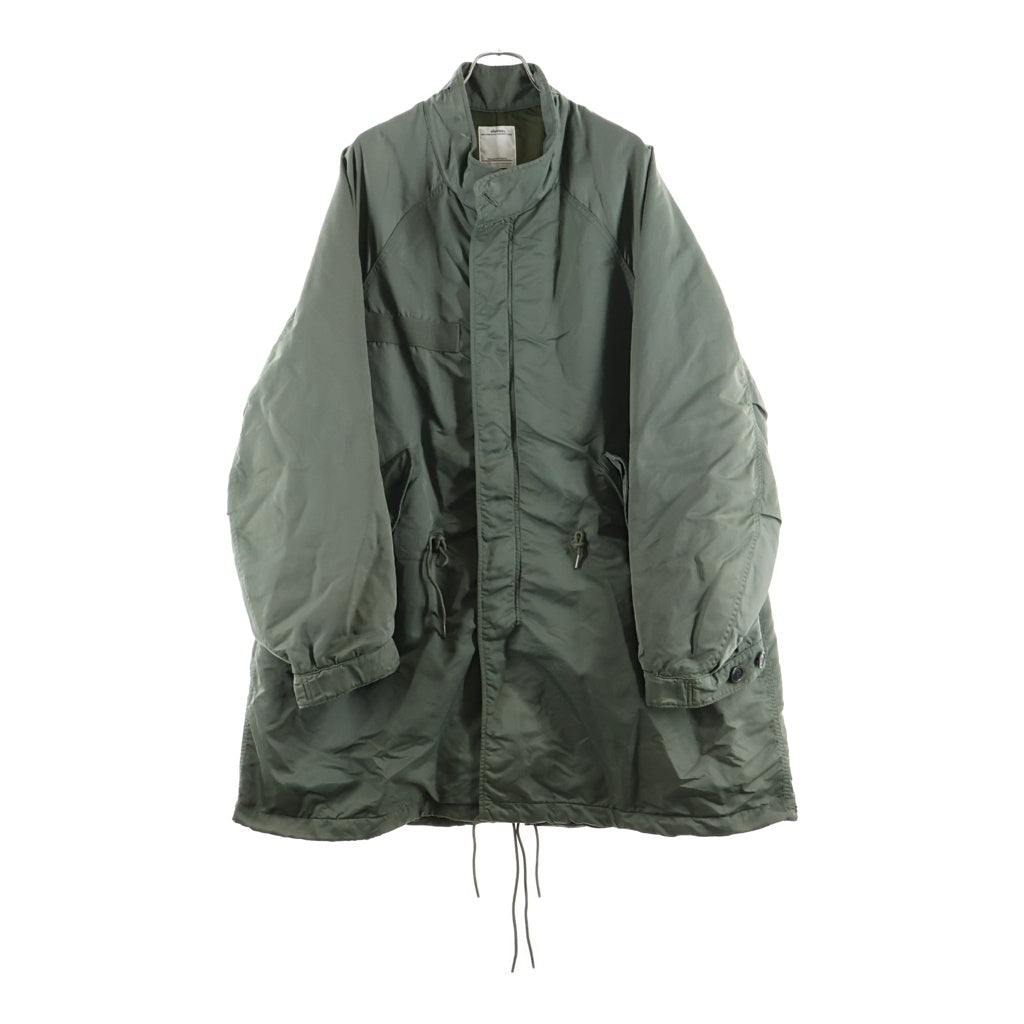 VISVIM(ヴィスヴィム) 19AW SIX-FIVE FISHTAIL PARKA 泥染 フィッシュテール パーカー M65 モッズコート カーキ 0119205013007