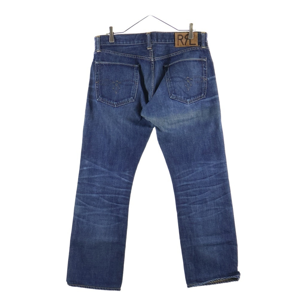 RRL(ダブルアールエル) LOW STRAIGHT STILL WATER ストレートデニムパンツ インディゴ R36RB09