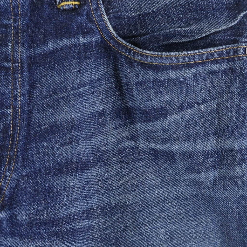 RRL(ダブルアールエル) LOW STRAIGHT STILL WATER ストレートデニムパンツ インディゴ R36RB09