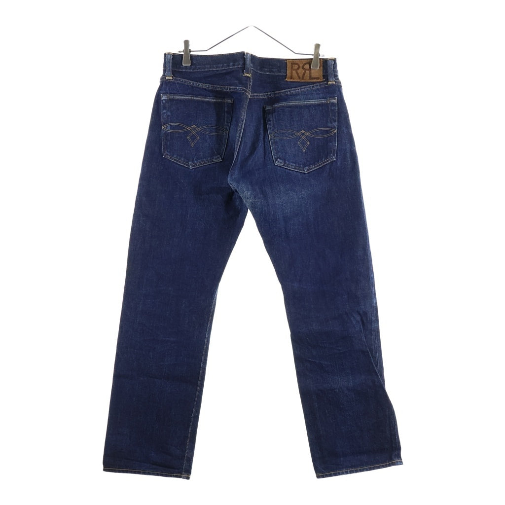 RRL(ダブルアールエル) 90S ボタンフライデニムパンツ ストレートデニムパンツ インディゴ 485606DRLO