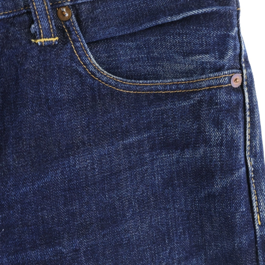RRL(ダブルアールエル) 90S ボタンフライデニムパンツ ストレートデニムパンツ インディゴ 485606DRLO
