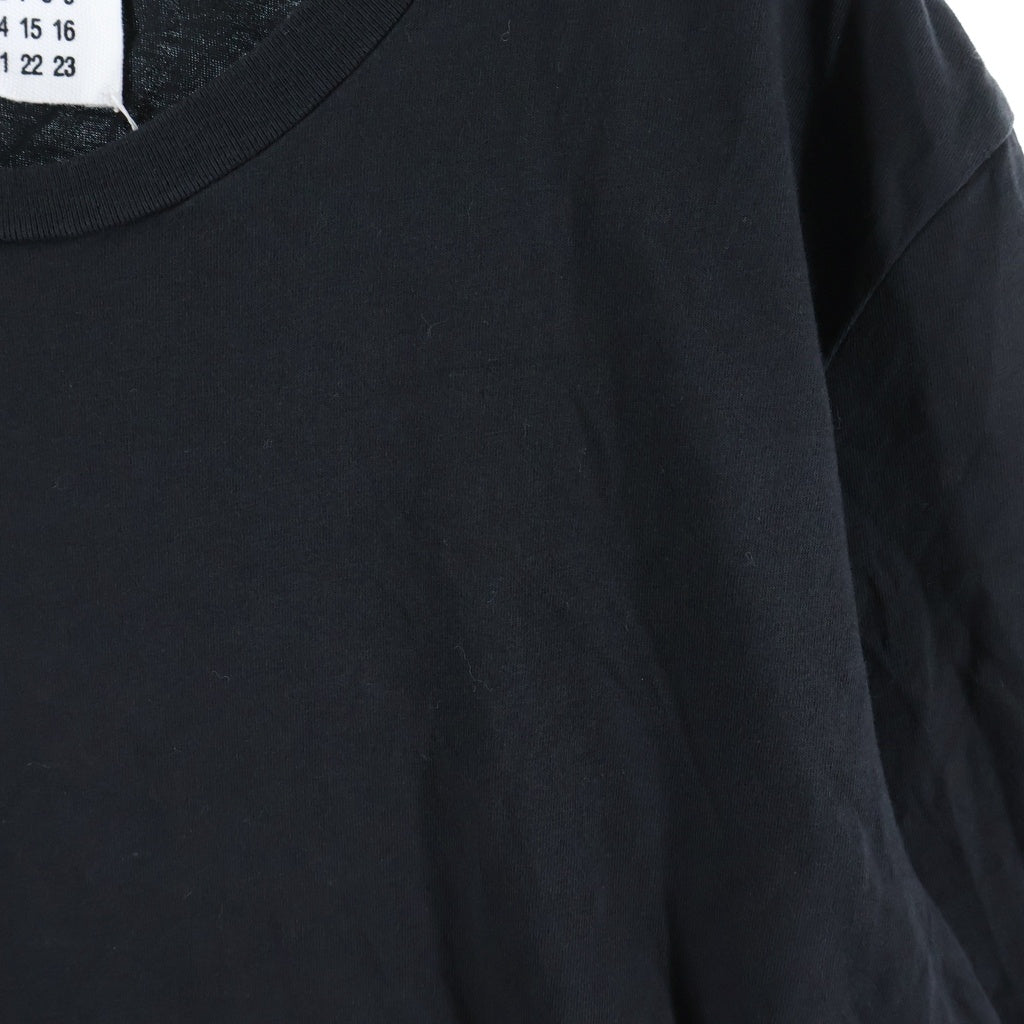 Maison Margiela(メゾンマルジェラ) クルーネック 半袖Tシャツ コットンTシャツ ブラック S50GC0476