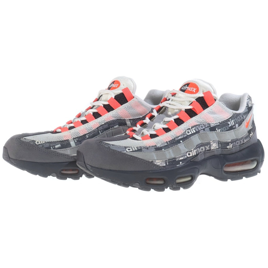 NIKE(ナイキ) AIR MAX 95 RED WE LOVE NIKE エアマックス95 ウィーラブナイキ レザーローカットスニーカー マルチカラー AQ0925-002 US8.5/26.5cm