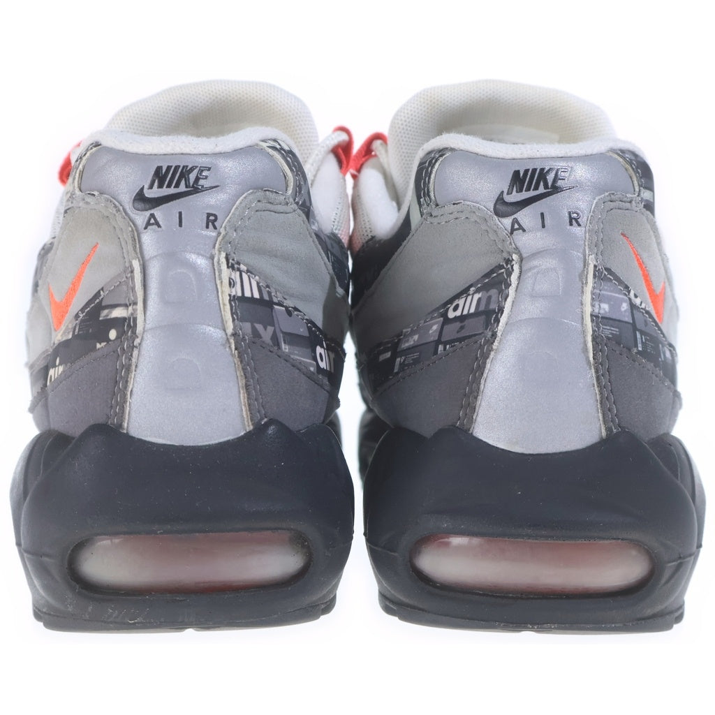 NIKE(ナイキ) AIR MAX 95 RED WE LOVE NIKE エアマックス95 ウィーラブナイキ レザーローカットスニーカー マルチカラー AQ0925-002 US8.5/26.5cm