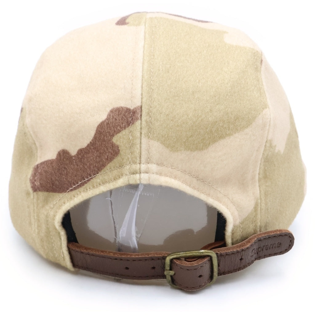SUPREME(シュプリーム) 20AW Wool Camp Cap ボックスロゴ ウールカモキャップ ベージュ