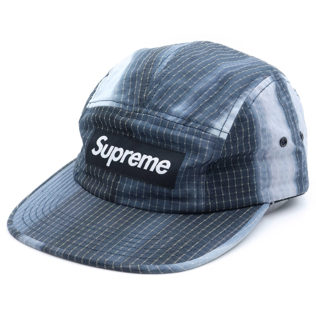 SUPREME(シュプリーム) 25SS Cordura Plaid Camp Cap フロントボックスロゴ コットンジェットキャップ マルチカラー