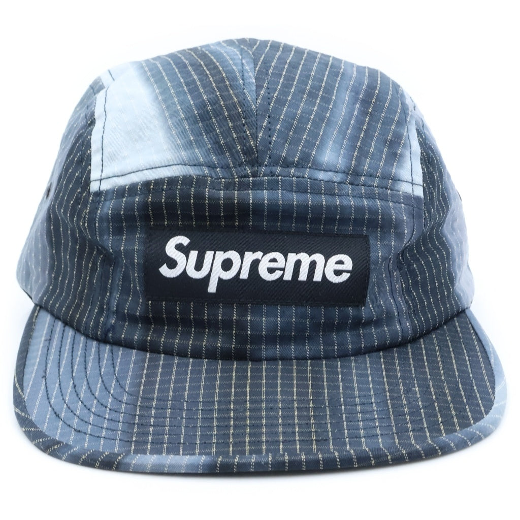 SUPREME(シュプリーム) 25SS Cordura Plaid Camp Cap フロントボックスロゴ コットンジェットキャップ マルチカラー
