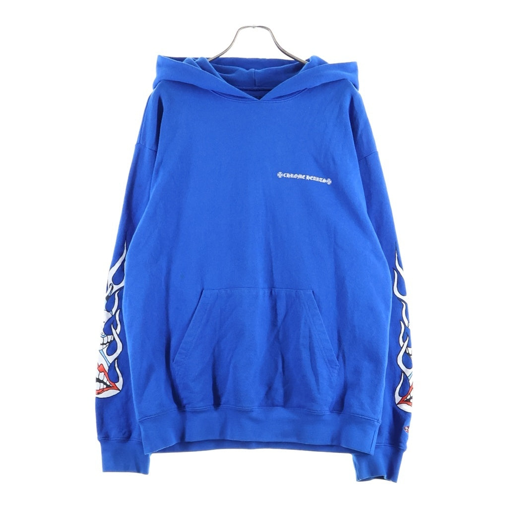 CHROME HEARTS(クロムハーツ) ×MATTY BOY SPACE HOODIE マッティボーイ スペースプリント プルオーバースウェットパーカー ブルー
