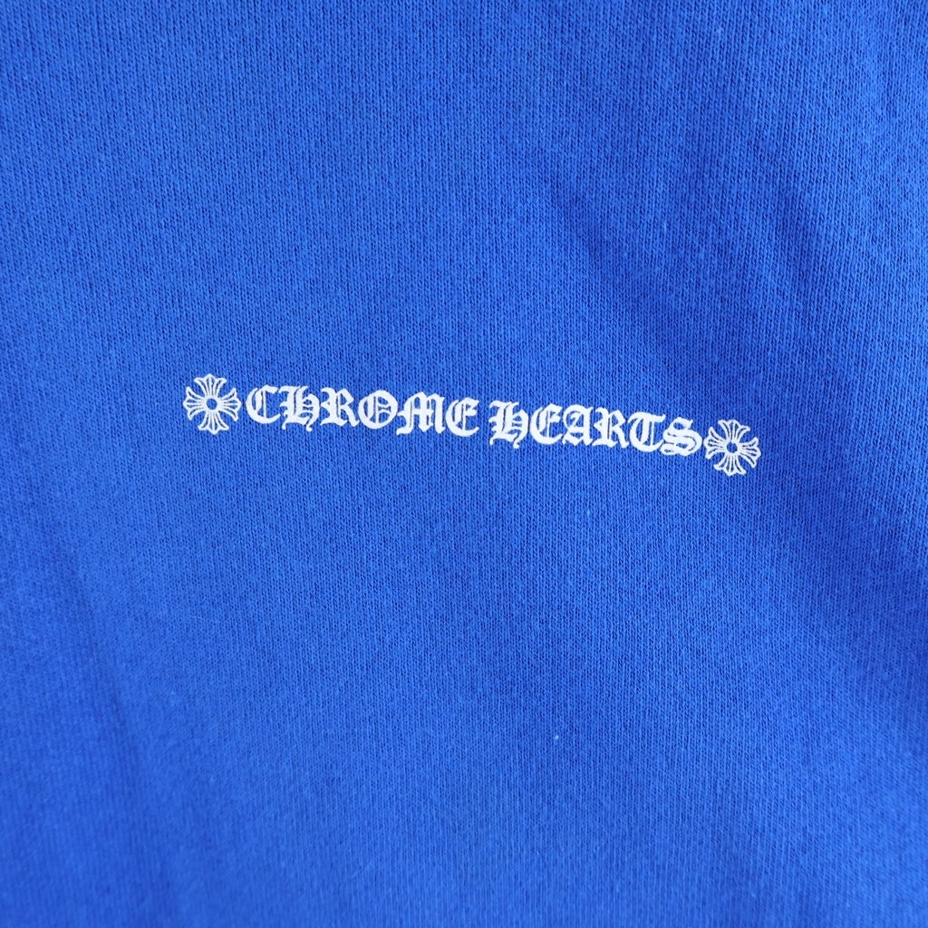CHROME HEARTS(クロムハーツ) ×MATTY BOY SPACE HOODIE マッティボーイ スペースプリント プルオーバースウェットパーカー ブルー