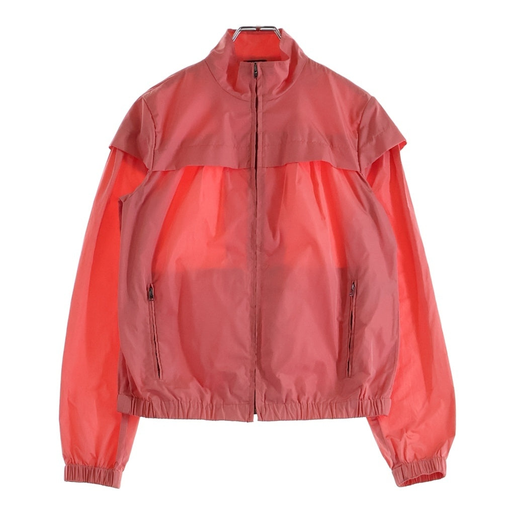 JIL SANDER NAVY(ジルサンダーネイビー) ジップアップナイロンジャケット ピンク レディース