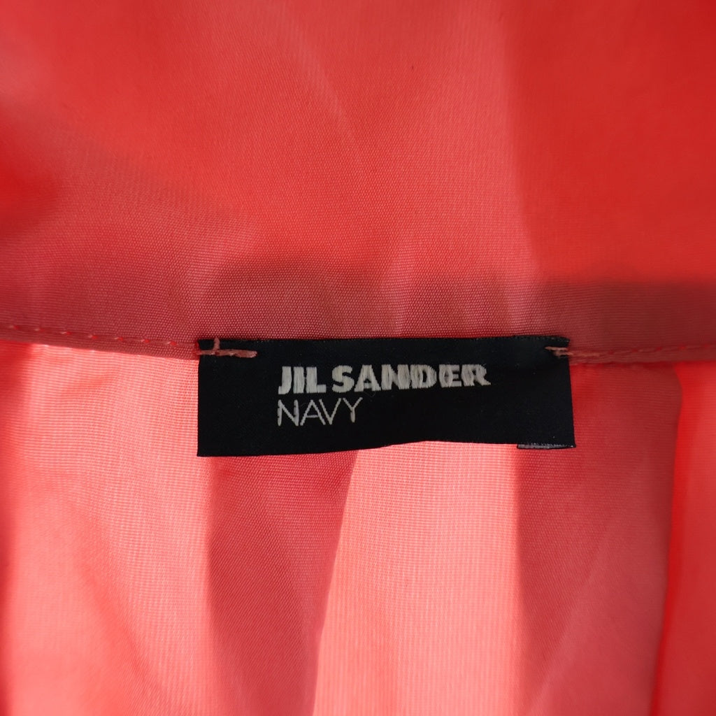 JIL SANDER NAVY(ジルサンダーネイビー) ジップアップナイロンジャケット ピンク レディース