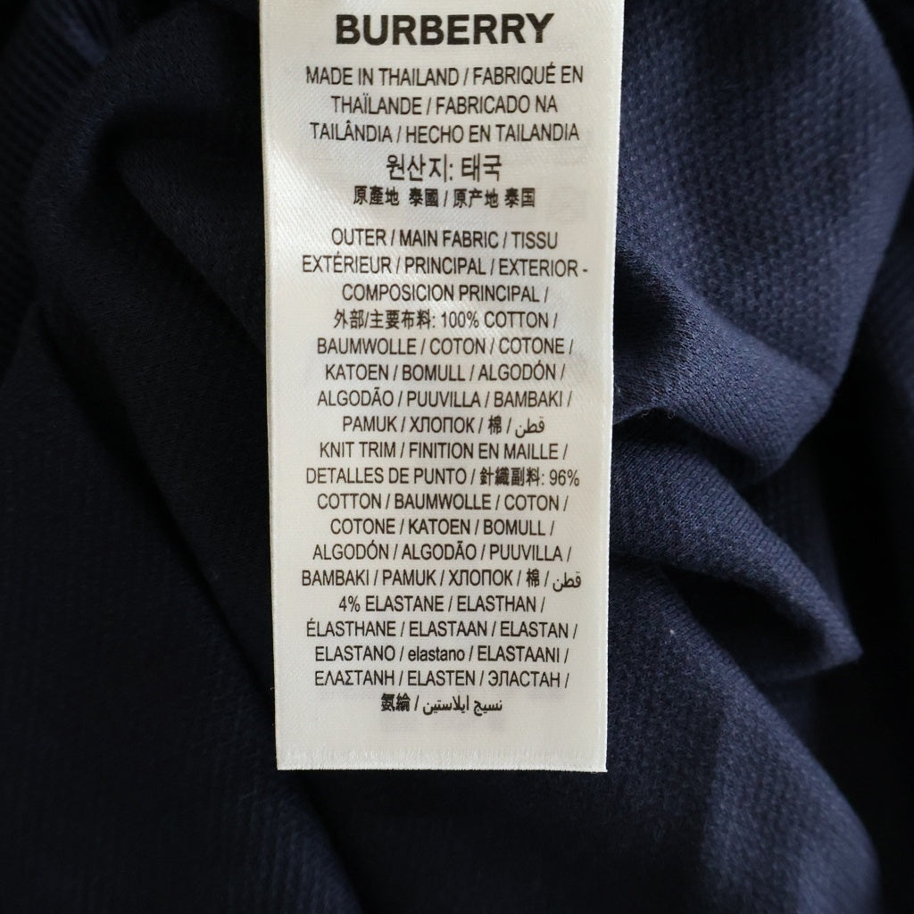 BURBERRY(バーバリー) TBロゴ刺繍 3ボタン 半袖ポロシャツ 8017007