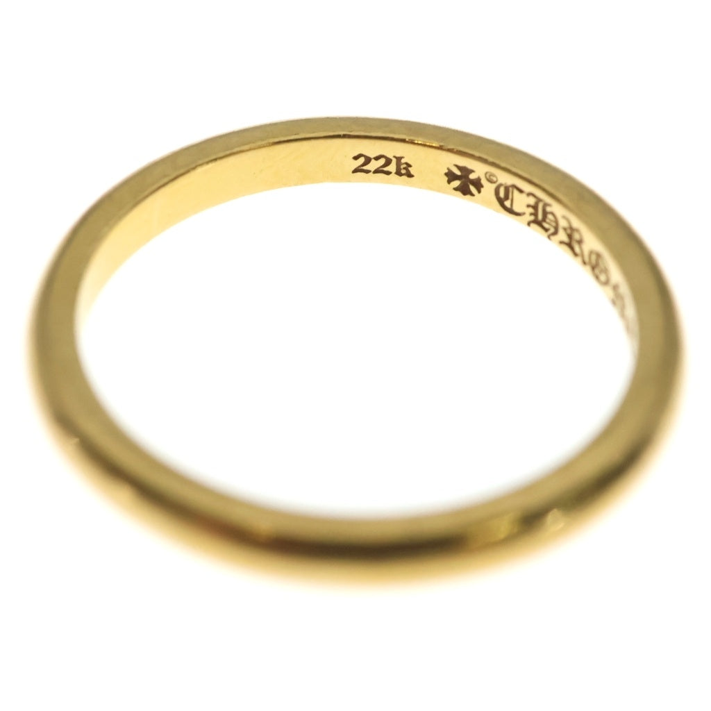 CHROME HEARTS(クロムハーツ) 22K BBBLGM WEDDING RING バブルガム ウエディング ゴールドリング