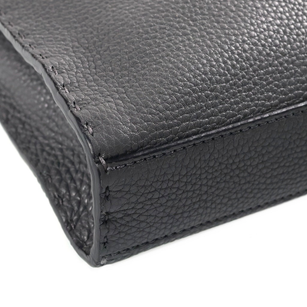 FENDI(フェンディ) ピーカブーミニフィット フロントデザインハンドバック グレー/レッド 7VA422 レディース