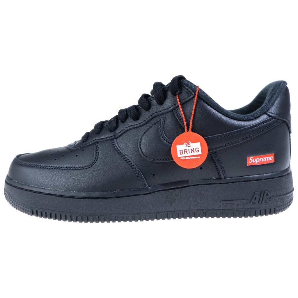 NIKE(ナイキ) ×Supreme Air Force 1 Low White シュプリーム × ナイキ エアフォース1 ローカットスニーカー ブラック US8/26cm CU9225-001