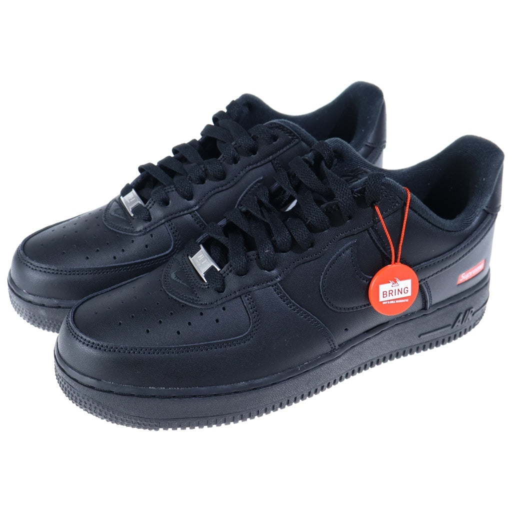 NIKE(ナイキ) ×Supreme Air Force 1 Low White シュプリーム × ナイキ エアフォース1 ローカットスニーカー ブラック US8/26cm CU9225-001