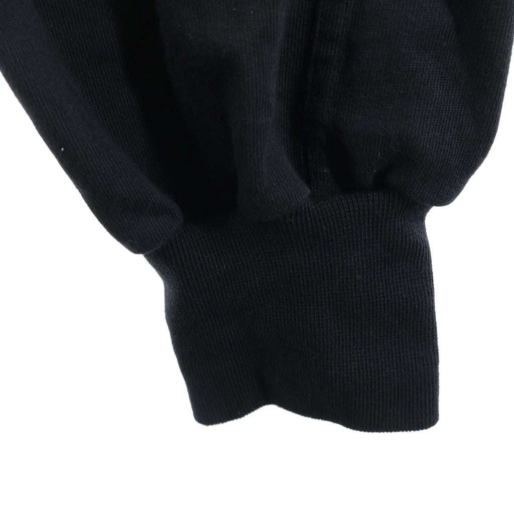 DRKSHDW(ダークシャドウ) 25AW PRISONER DRAWSTRING プリズナー ドローストリング サルエルスウェットパンツ ブラック DU02E7395-RIG