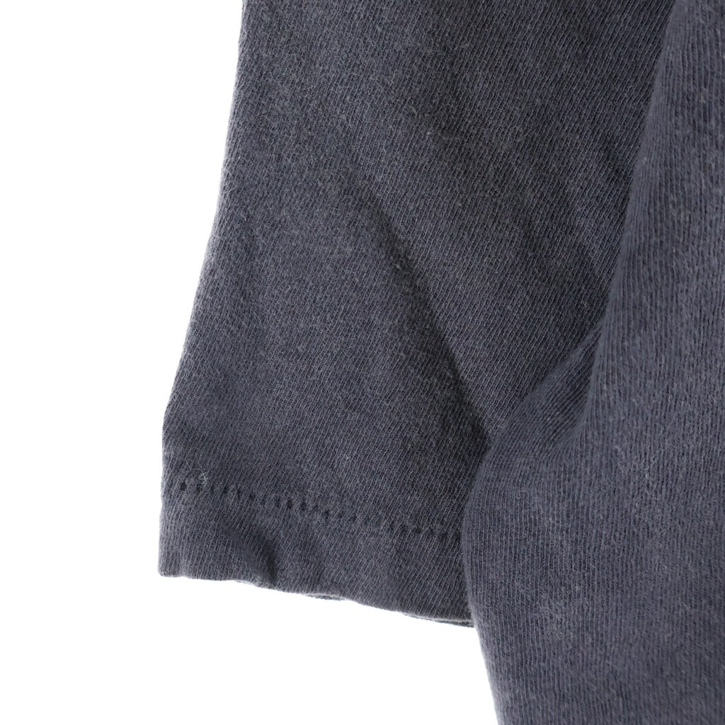 READY MADE(レディメイド) 24SS SS T-SHIRT POCKET フロントプリントクルーネック半袖カットソーTシャツ グレー RE-CO-BK-00-00-278