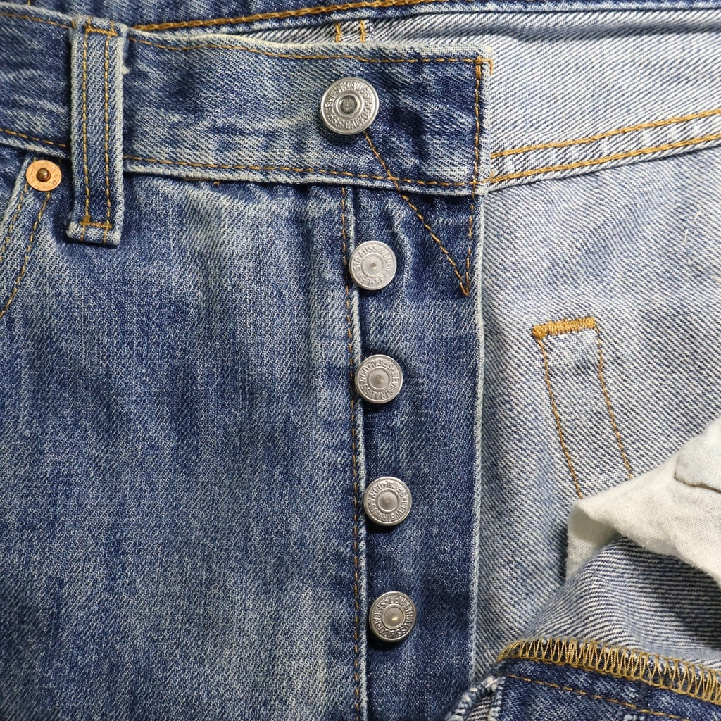 Y.A.R.N(ヤーン) Levi's 501 3D Cross Denim リーバイス クロス デニム インディゴ