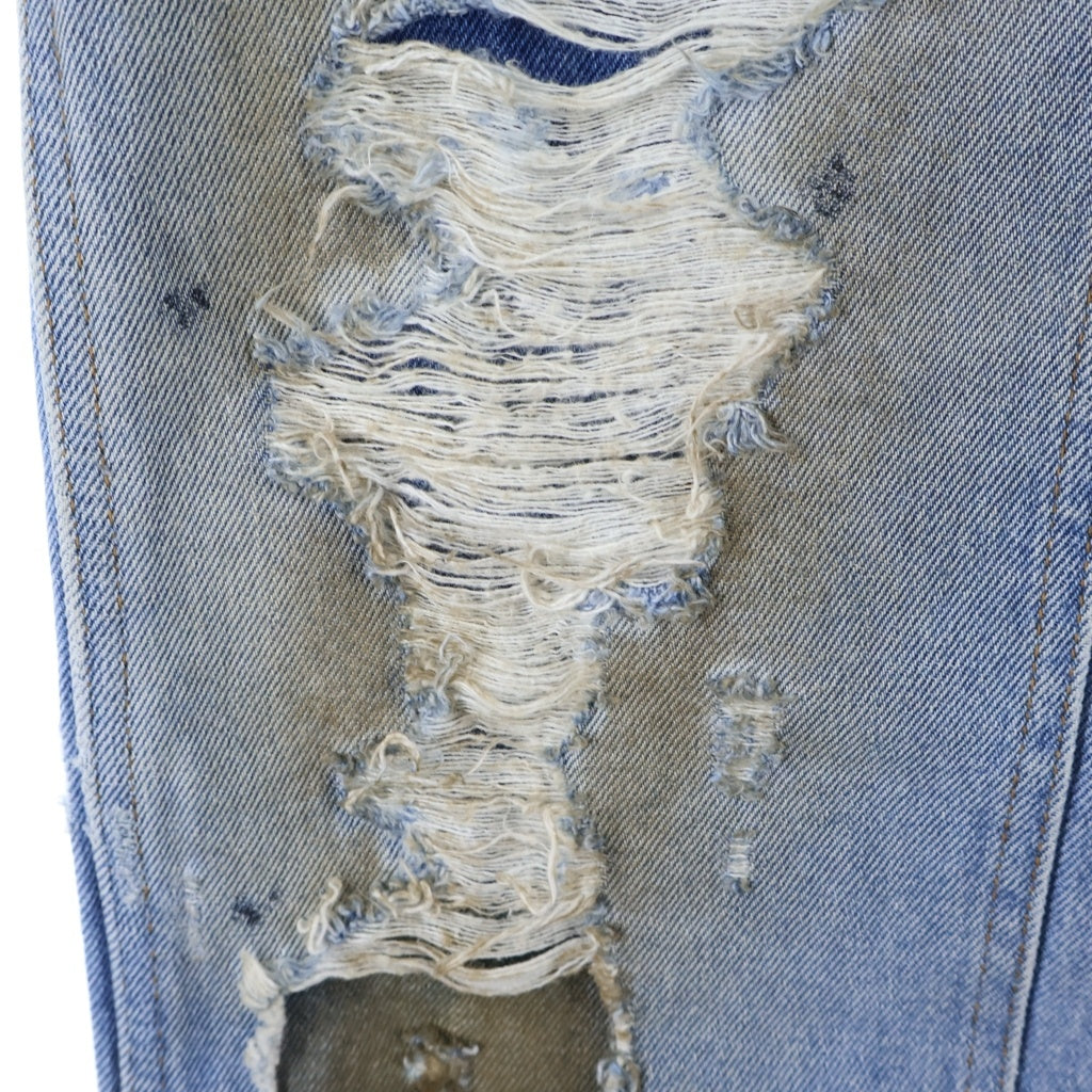 Maison Margiela(メゾンマルジェラ) PANTS 5 POCKETS ダメージ加工 デニムパンツ インディゴ SH2LA0017