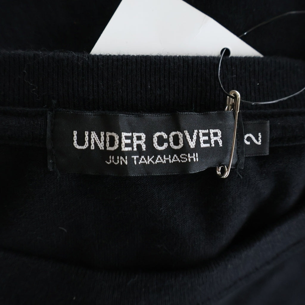 UNDERCOVER(アンダーカバー) TEE BASIC U フロントロゴ ベーシック 半袖Tシャツ ブラック UB0D3801