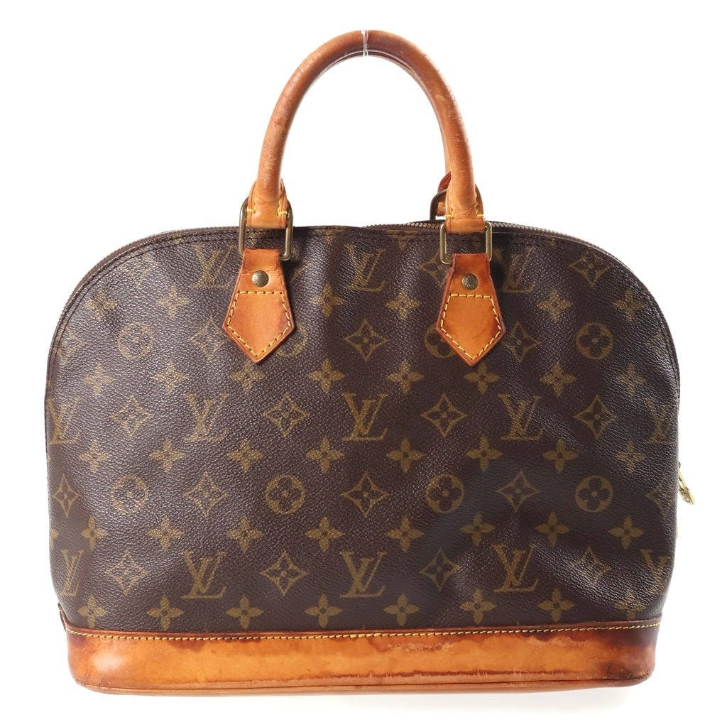 LOUIS VUITTON(ルイヴィトン) アルマ モノグラムキャンバス レザー ハンドバッグ ブラウン M51130 レディース