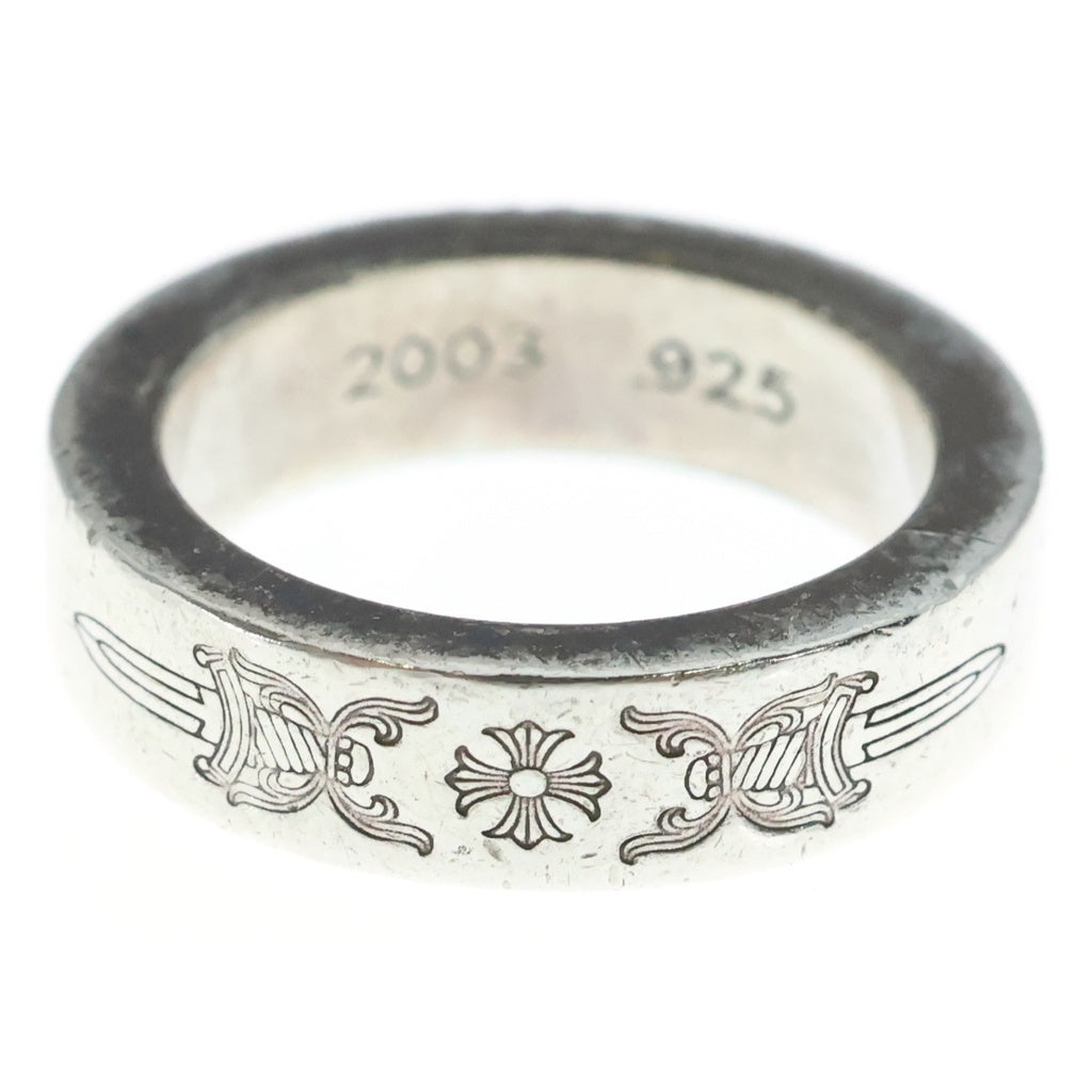 CHROME HEARTS(クロムハーツ) 6mm SPACER DAGGER 6mmスペーサーリング ダガー シルバーBCA335