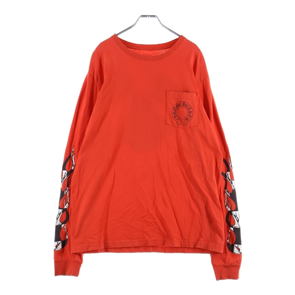 CHROME HEARTS(クロムハーツ) ×MATTY BOY Ketchup L/S Tee ロングスリーブ長袖Tシャツ レッド