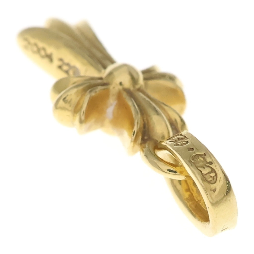 CHROME HEARTS(クロムハーツ) 22K CRS BBYFAT ベイビーファットクロス ペンダントトップ ゴールドBCA037 ー