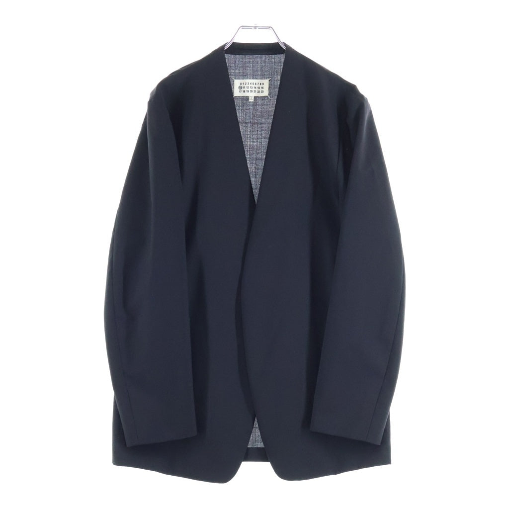Maison Margiela(メゾンマルジェラ) 21SS ノーカラージャケット テーラドジャケット ブラック S50BN0370