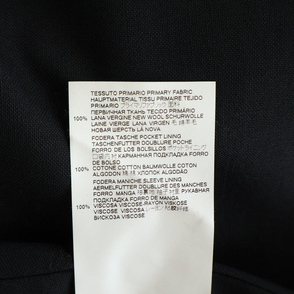 Maison Margiela(メゾンマルジェラ) 21SS ノーカラージャケット テーラドジャケット ブラック S50BN0370