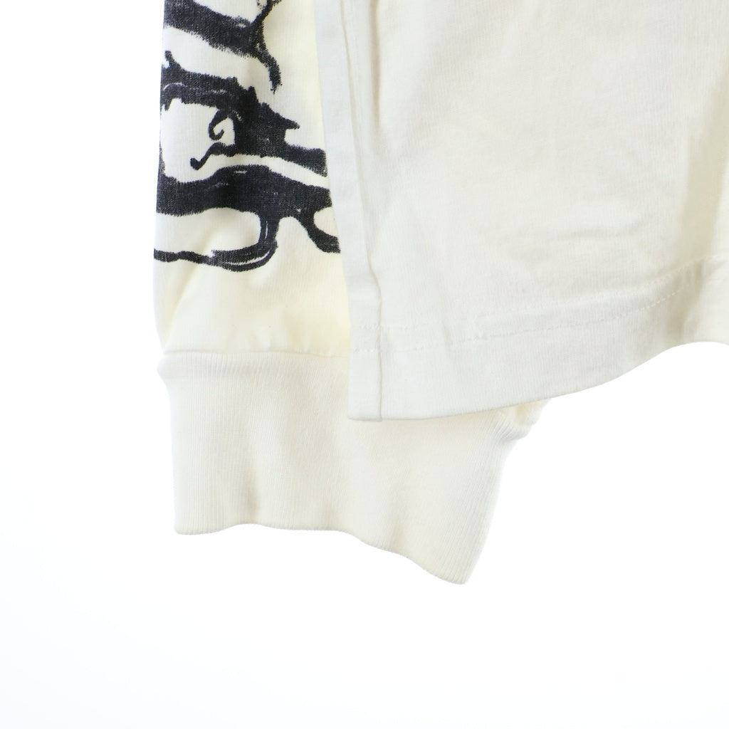 BALENCIAGA(バレンシアガ) 24SS DIY METAL L/S T-SHIR ディーアイワイ メタルロゴ 長袖カットソー ホワイト 699191 TPV02