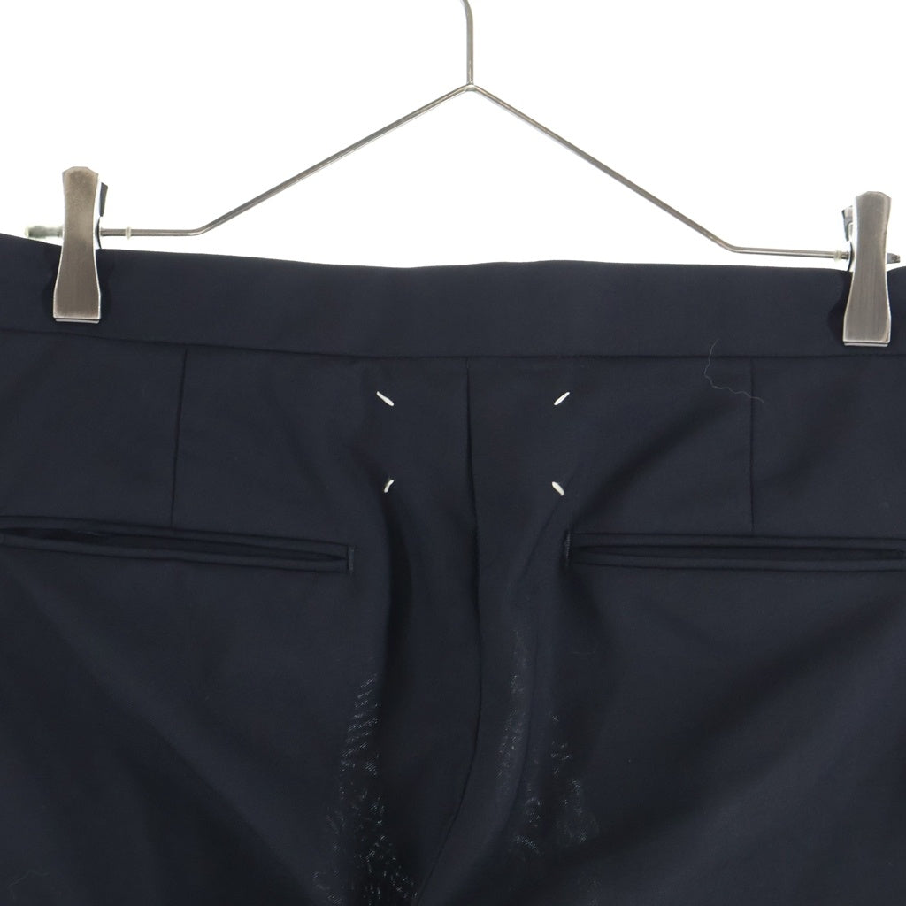 Maison Margiela(メゾンマルジェラ) 21SS ウールスラックスパンツ テーパードパンツ ブラック S50KA0522