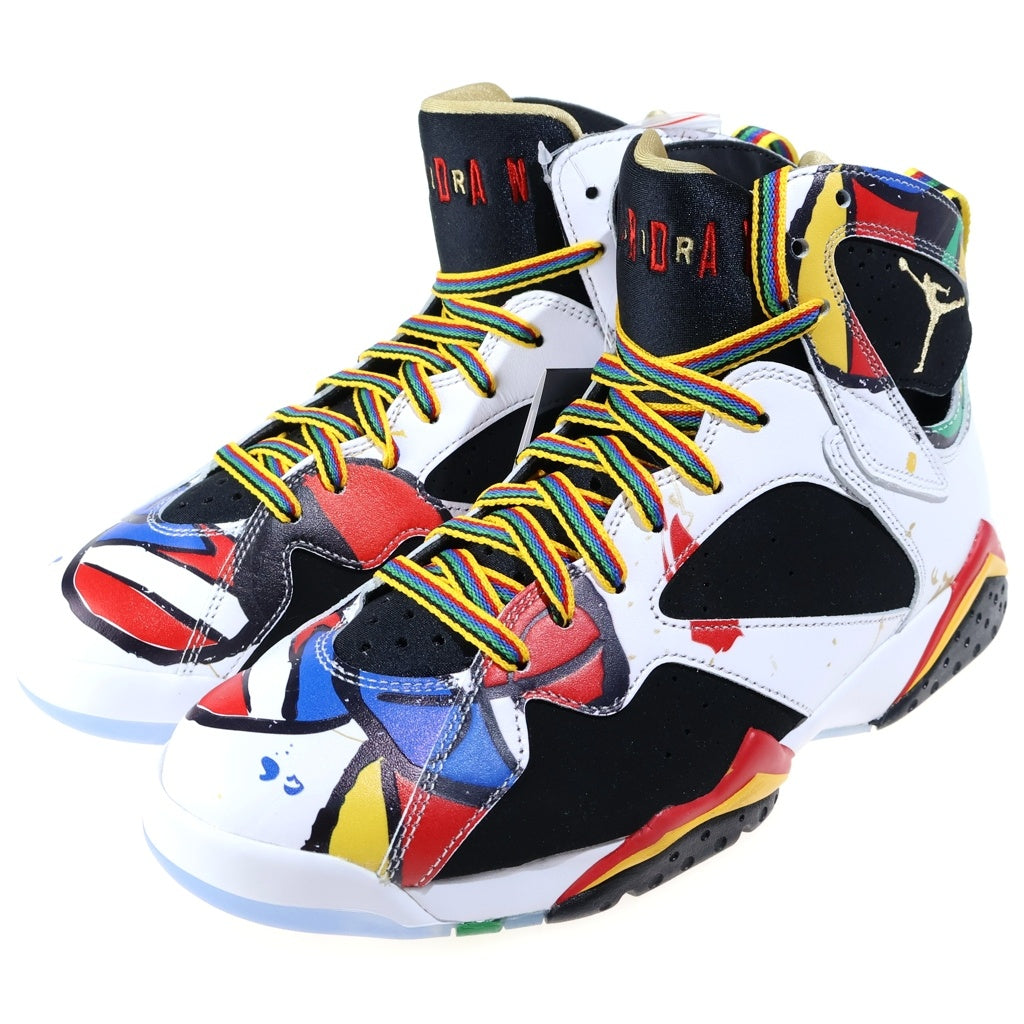NIKE(ナイキ) AIR JORDAN RETRO BB MIRO エア ジョーダン 7 レトロ ミロ ハイカットスニーカー シューズ マルチカラー IQ6573-100