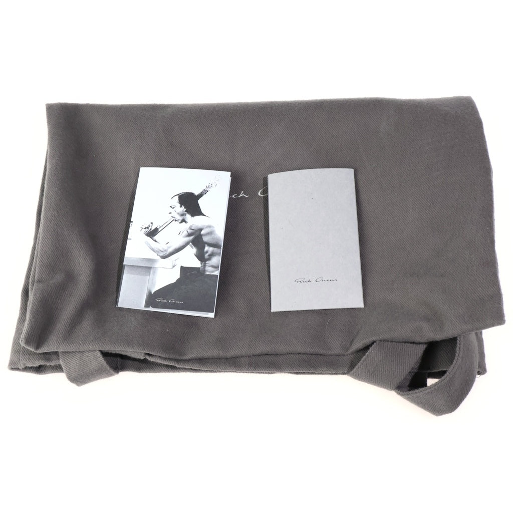 Rick Owens(リックオウエンス) 26AW JUMBOLACE SNEAKERS ジャンボレース レザーハイカットスニーカー ブラック RU02F4892LCOW2-BLK-MILK-MILK