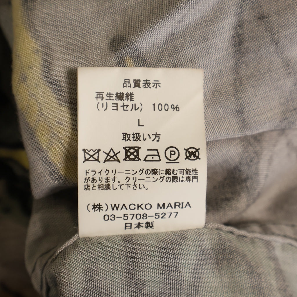 WACKO MARIA(ワコマリア) ×TIM LEHI aloha shirt ティムリーハイ アロハ 虎龍半袖シャツ マルチカラー