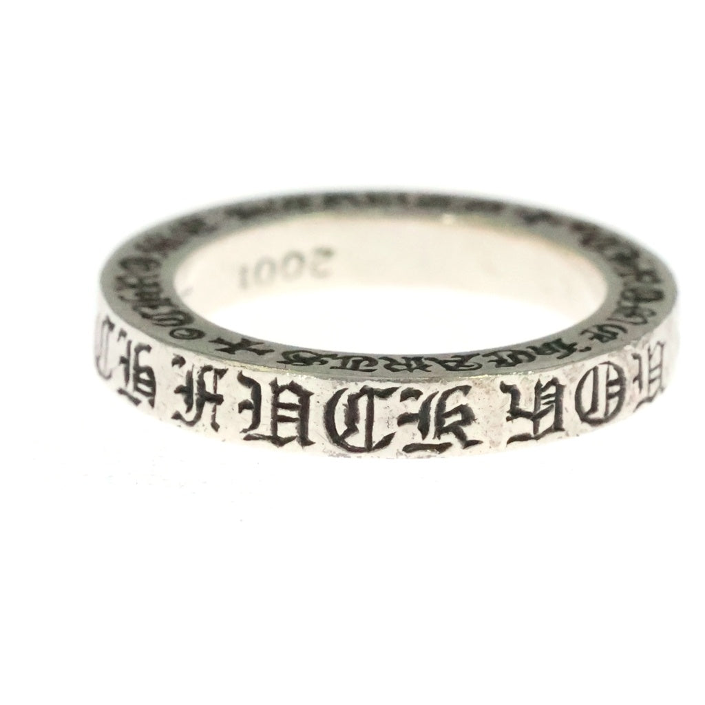 CHROME HEARTS(クロムハーツ) 6mm SPACER FUCK YOU 6mmスペーサーリング ファックユー シルバーBCA336