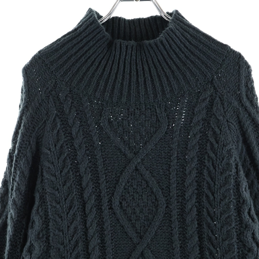 FEAR OF GOD ESSENTIALS(フィアオブゴッド エッセンシャルズ) CABLE KNIT TURTLENECK ケーブルニット タートルネックセーター グレー