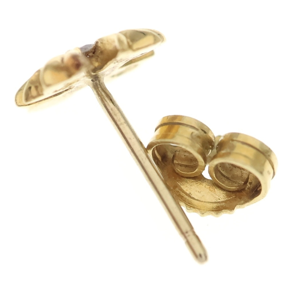 CHROME HEARTS(クロムハーツ) 22K No2 CH PLS 1DIA CHプラス スタッドピアス 1ダイヤ ゴールド BCA021