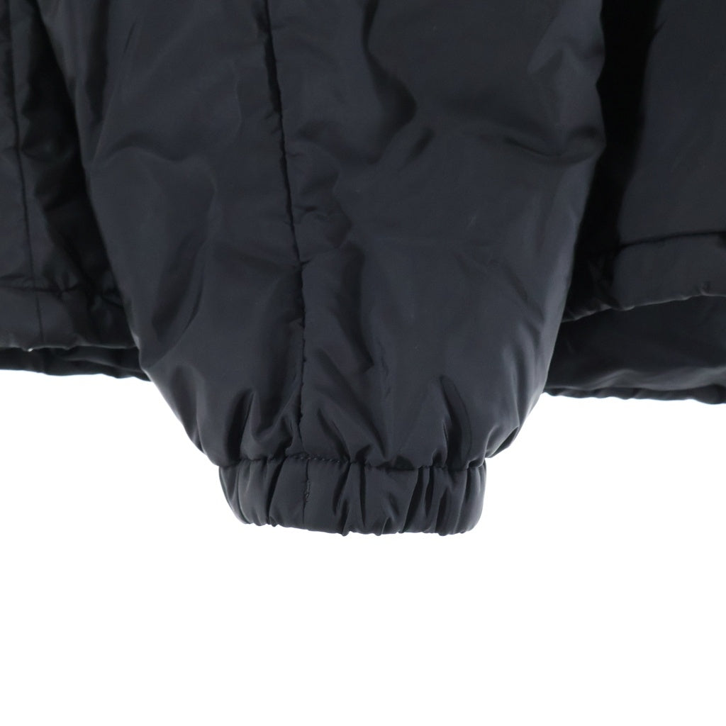 PRADA(プラダ) RE-NYLON JACKET リナイロン トライアングルロゴデザイン ハーフジップダウンジャケット ブラック SGC914 S000 1WQ9