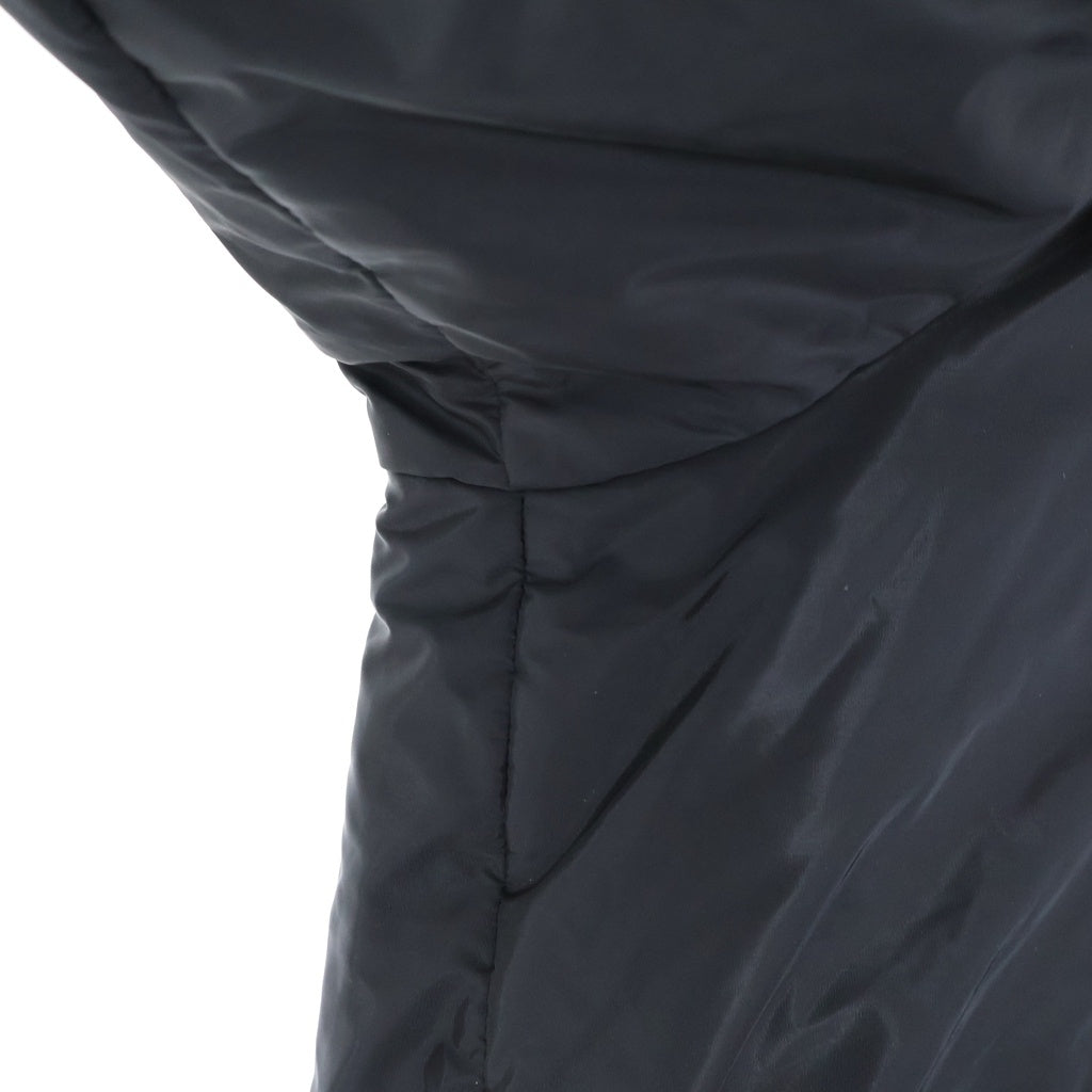 PRADA(プラダ) RE-NYLON JACKET リナイロン トライアングルロゴデザイン ハーフジップダウンジャケット ブラック SGC914 S000 1WQ9