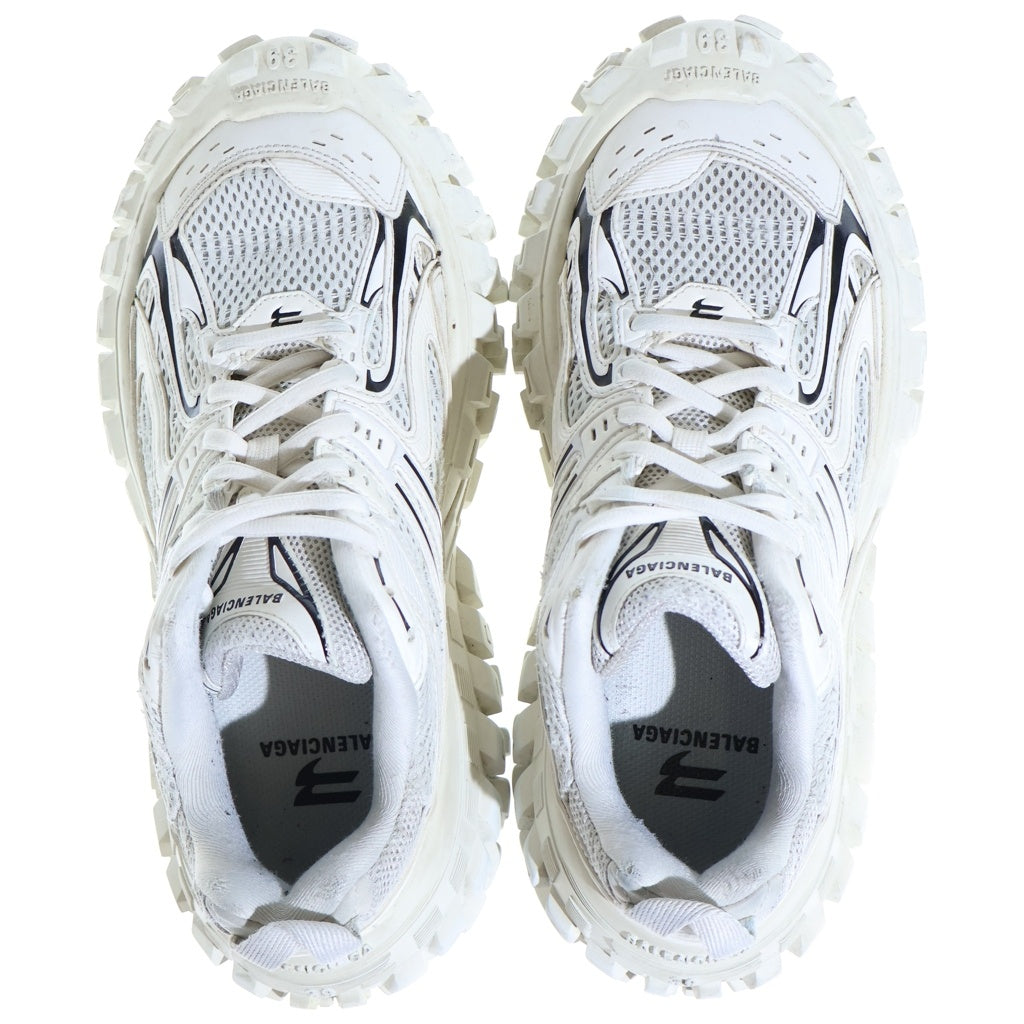 BALENCIAGA(バレンシアガ) DEFENDER ディフェンダー タイヤソール メッシュローカットスニーカー ホワイト 685613