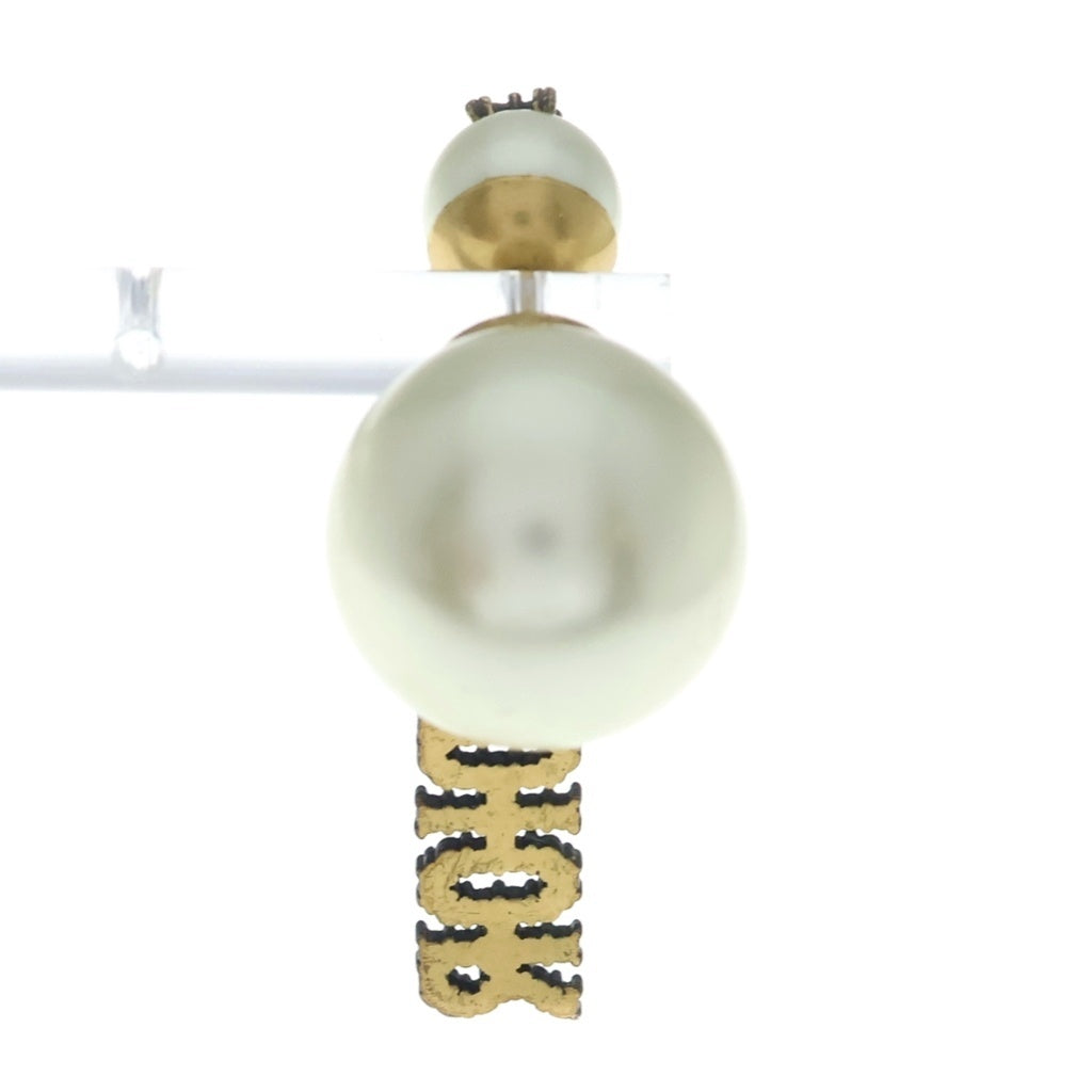 DIOR(ディオール) ジャドール レジンパール ロゴ ピアス レディース ホワイト