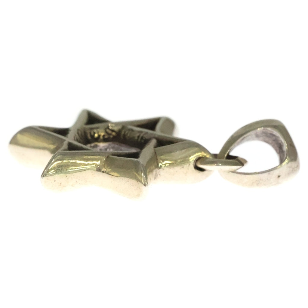 CHROME HEARTS(クロムハーツ) STAR OF DAVID PENDANT スターオブダビデ ペンダントトップ シルバー BCA318