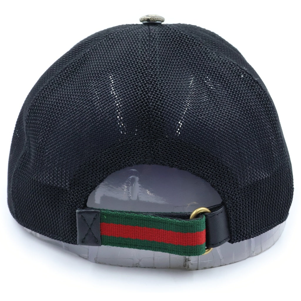 GUCCI(グッチ) GGスプリーム タイガープリント メッシュキャップ 帽子 ベージュ 426887