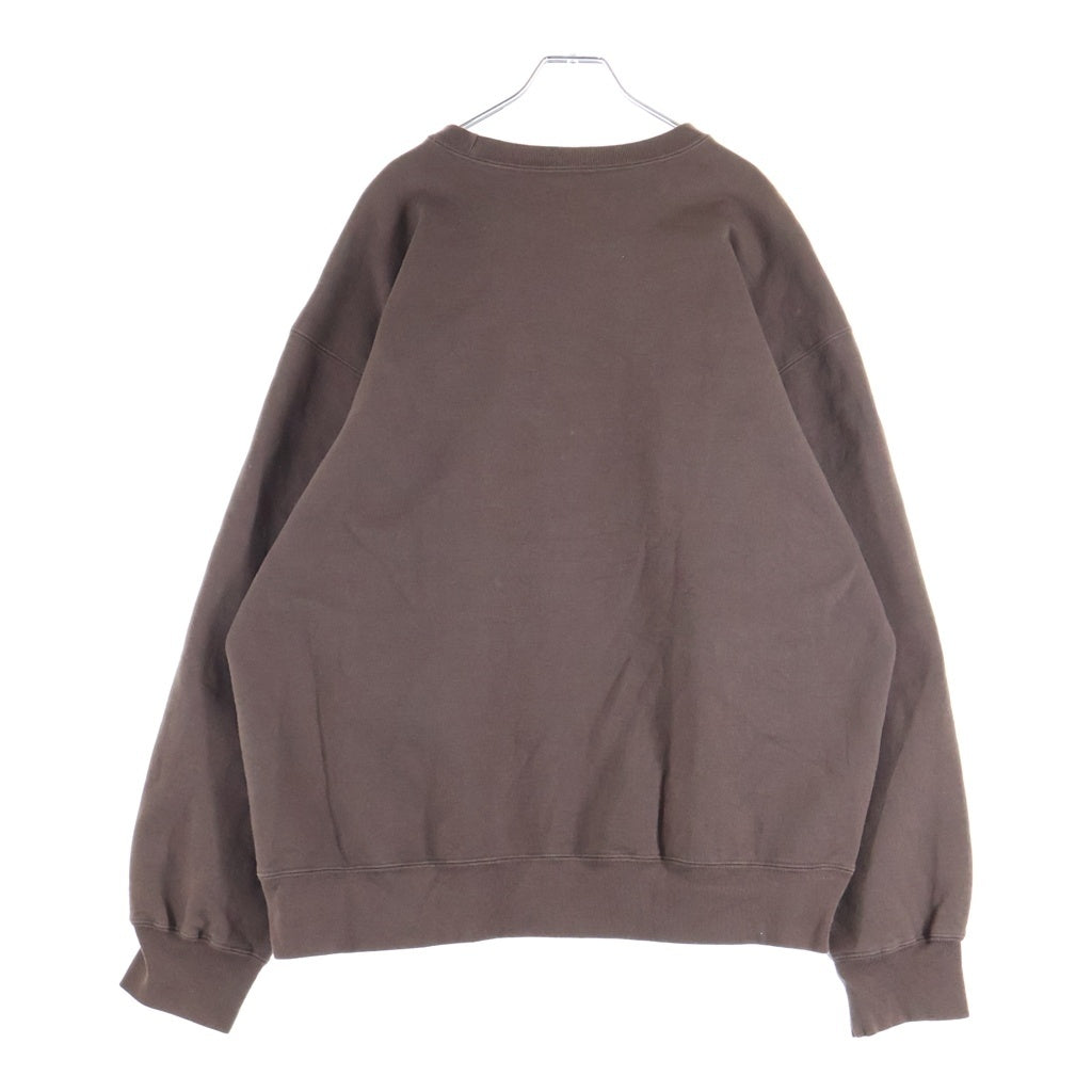 SUPREME(シュプリーム) 22AW Box Logo Crewneck ボックスロゴクルーネックスウェット トレーナー ブラウン