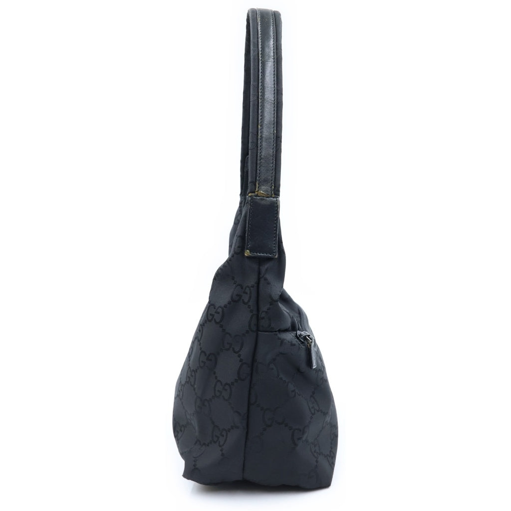 GUCCI(グッチ) GGナイロン ホーボー ショルダー バッグ ブラック 001 3386 001998 レディース